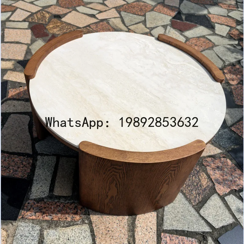 Coffee&Tea House Menu - H5.20 Massivholz-Couchtisch - modularer Couchtisch für