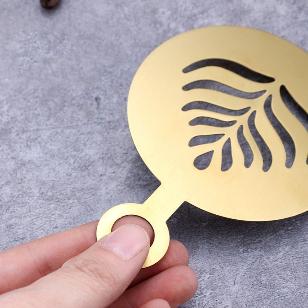 4 Stück Edelstahl Latte-Kaffee – Coffee Stencil Art Bewertung und Preis