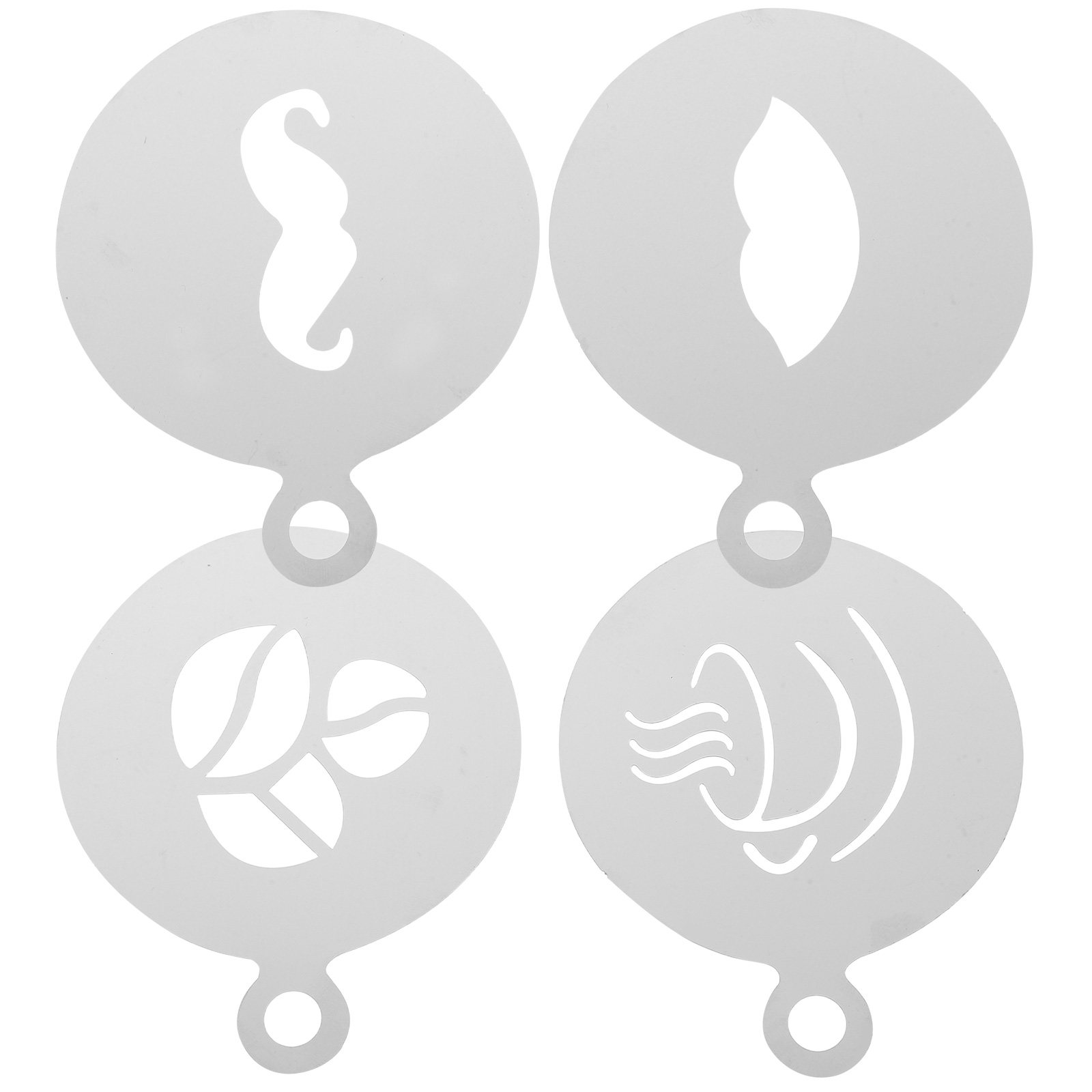 4-teiliges Kaffee-Dekorieren-S – Coffee Stencil Art Bewertung und Preis