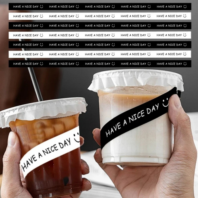 100 Stück „HAVE A NICE DAY“-Au – Coffee Tea Mugs Bewertung und Preis