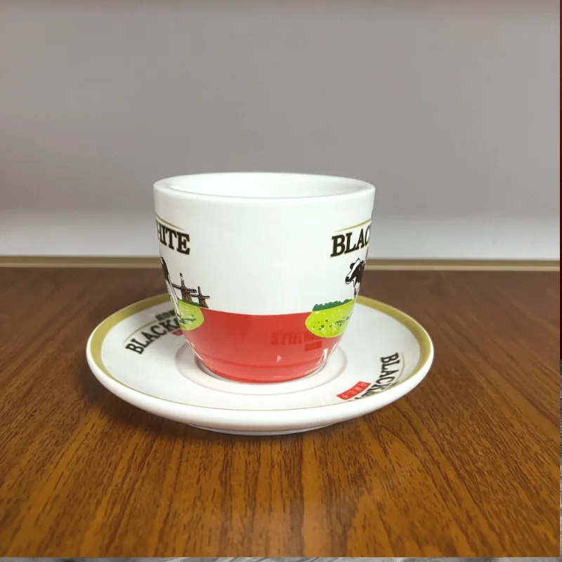 Hochwertiges Schwarz-Weißes Ke – Espresso Cup Saucer Bewertung und Preis