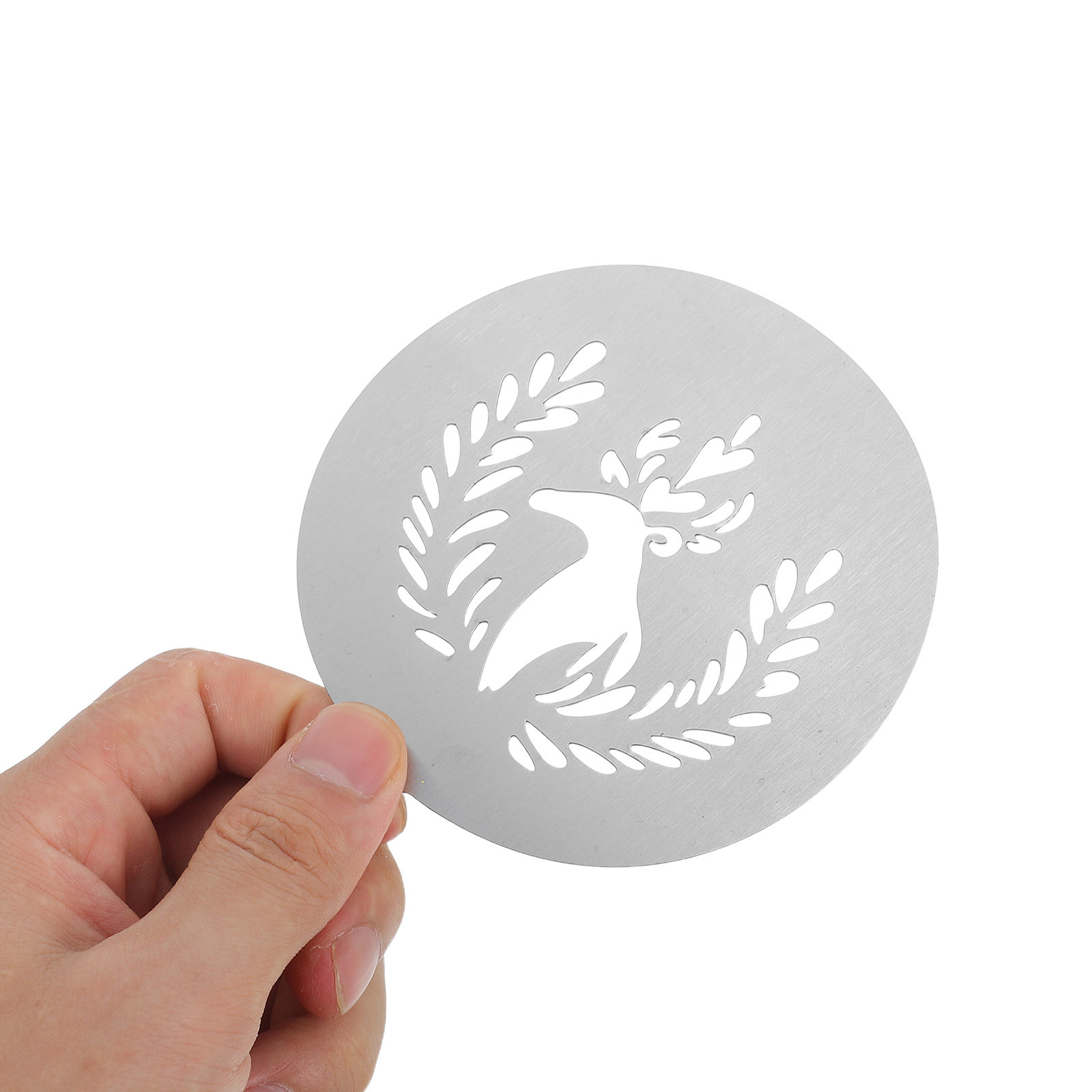 4-teiliges Premium Edelstahl K – Coffee Stencil Art Bewertung und Preis
