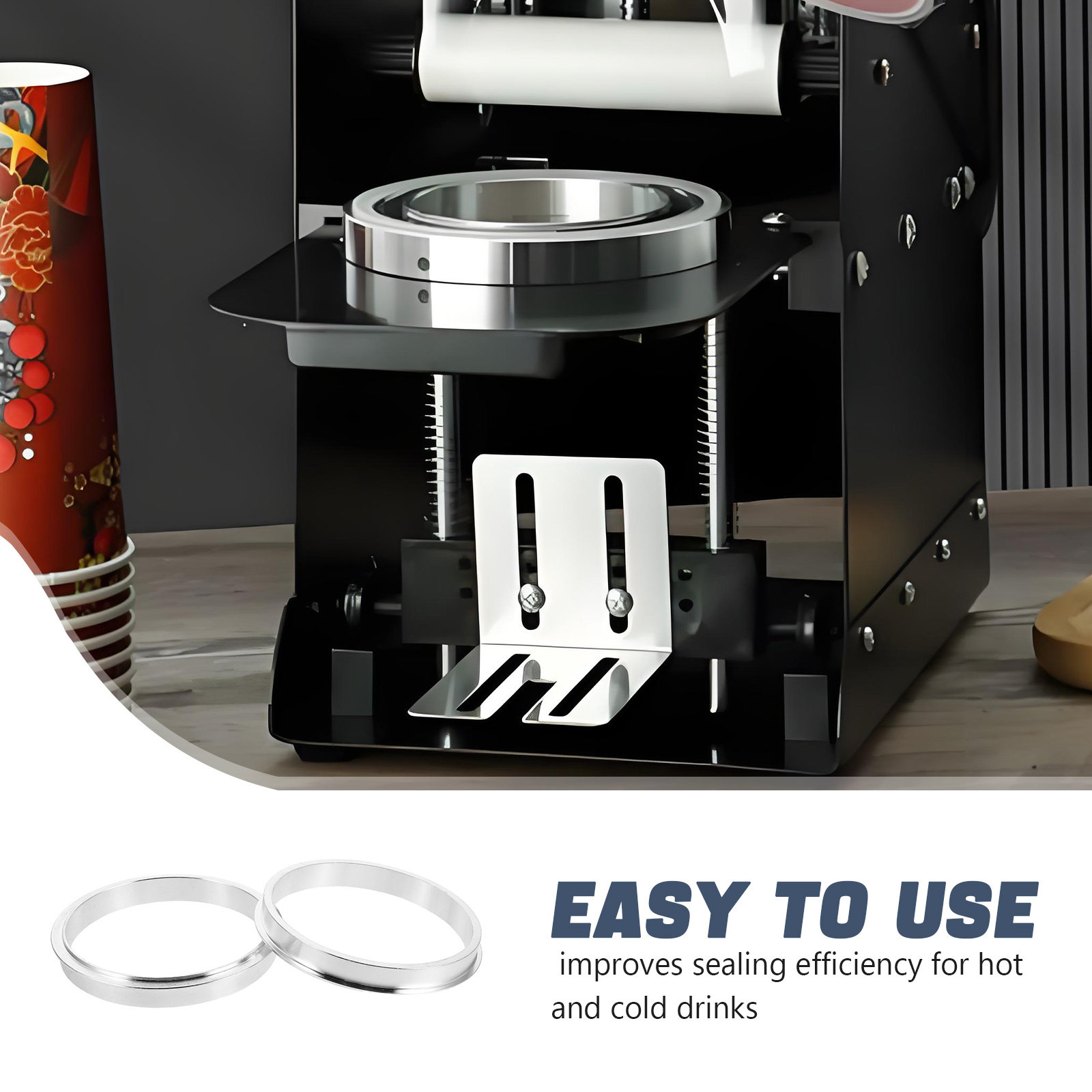 2 Stück Dichtungsringe aus Alu – Coffee Tea Drinks Bewertung und Preis