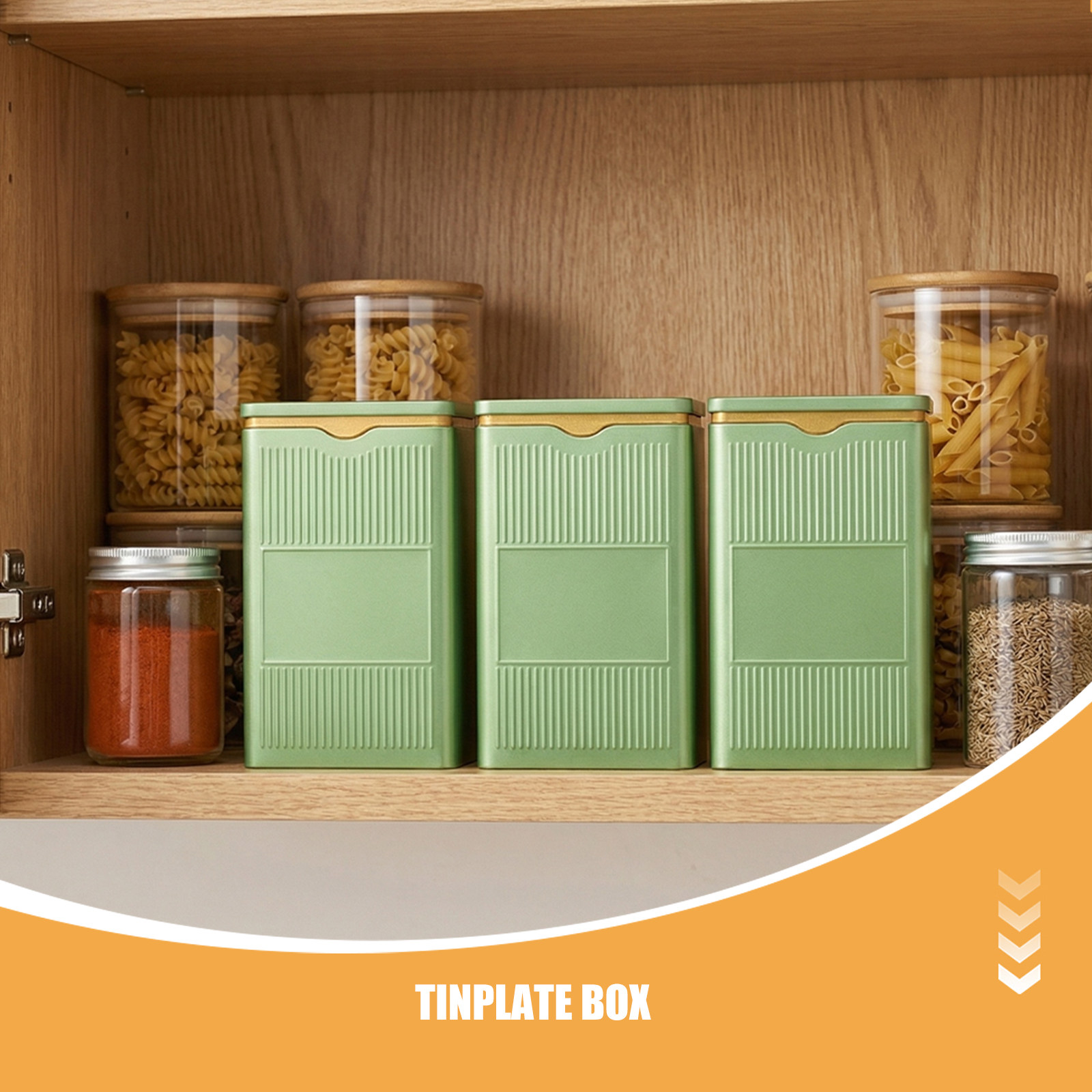 3-teiliges Metall-Teebehälter- – Coffee Tea Sugar Canisters Bewertung und Preis