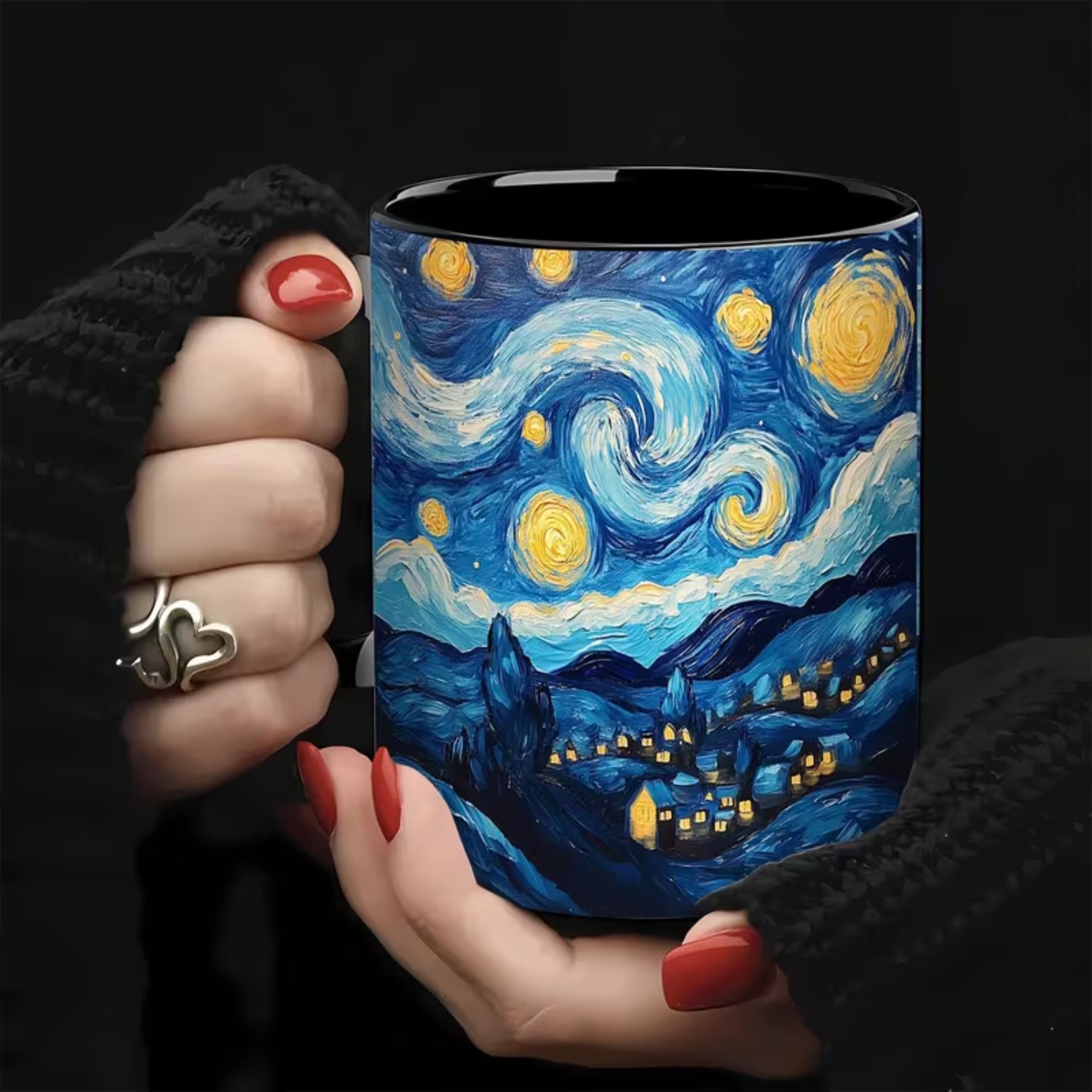 Van Gogh Sternennacht Keramik- – Coffee Tea Van Bewertung und Preis