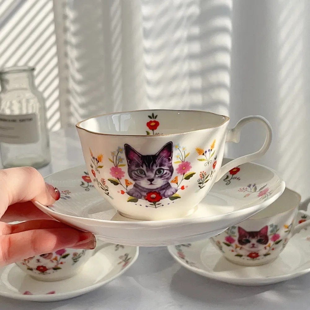Britische Katze Kaffeetasse mi – Espresso Cup Saucer Bewertung und Preis
