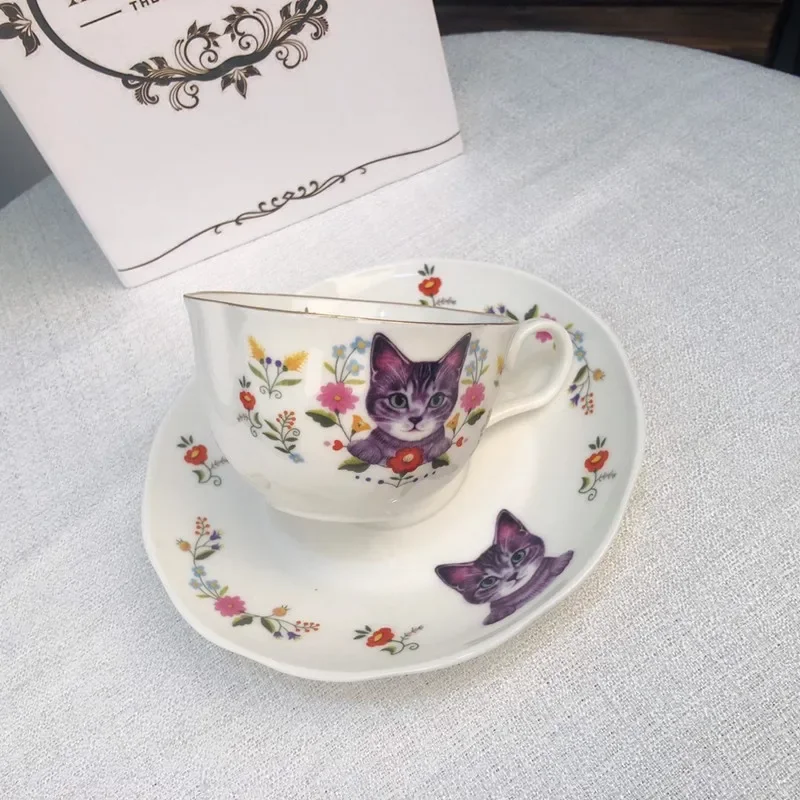 Britische Katze Kaffeetasse mi – Espresso Cup Saucer Bewertung und Preis
