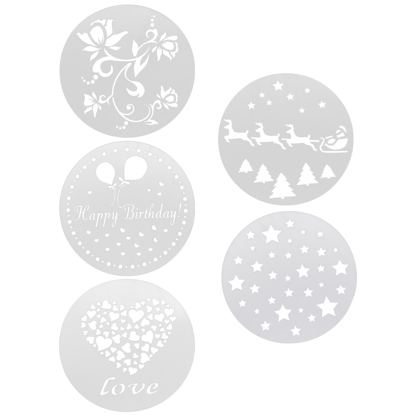 1 Set Kaffeeschablonen aus Kun – Coffee Stencil Art Bewertung und Preis