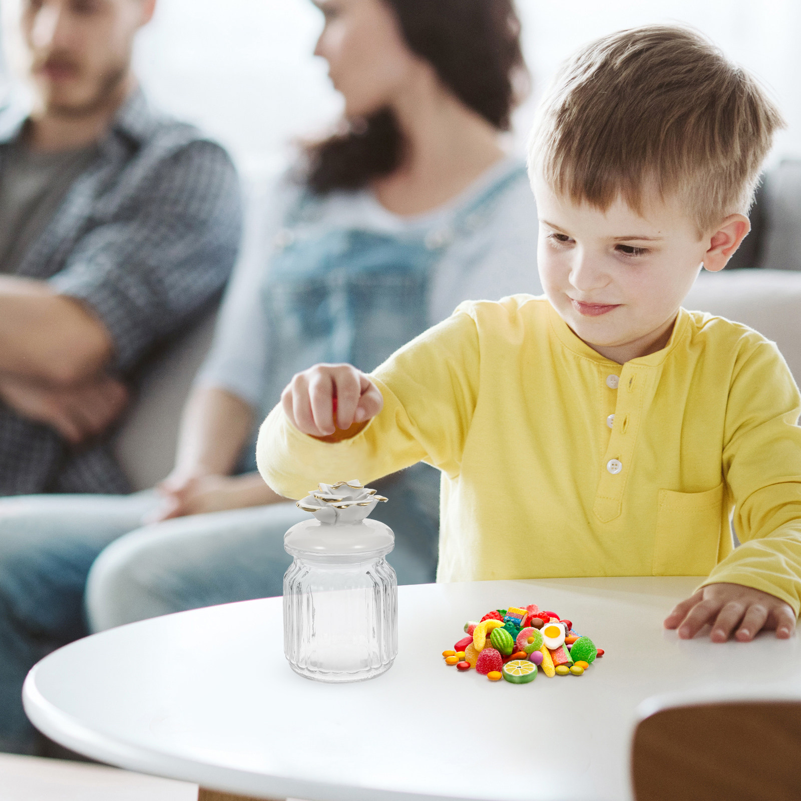 Glas-Teedose mit Keramikdeckel – Coffee Tea Sugar Canisters Bewertung und Preis
