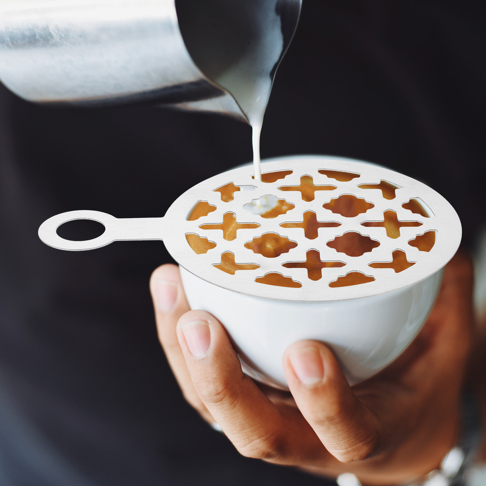 4 Stück Kaffee-Kunst-Schablone – Coffee Stencil Art Bewertung und Preis