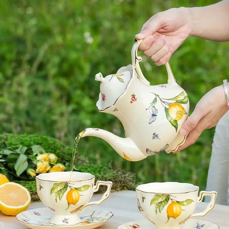 Zitronen-Tee-Kanne, Kaffeetass – Espresso Cup Saucer Bewertung und Preis