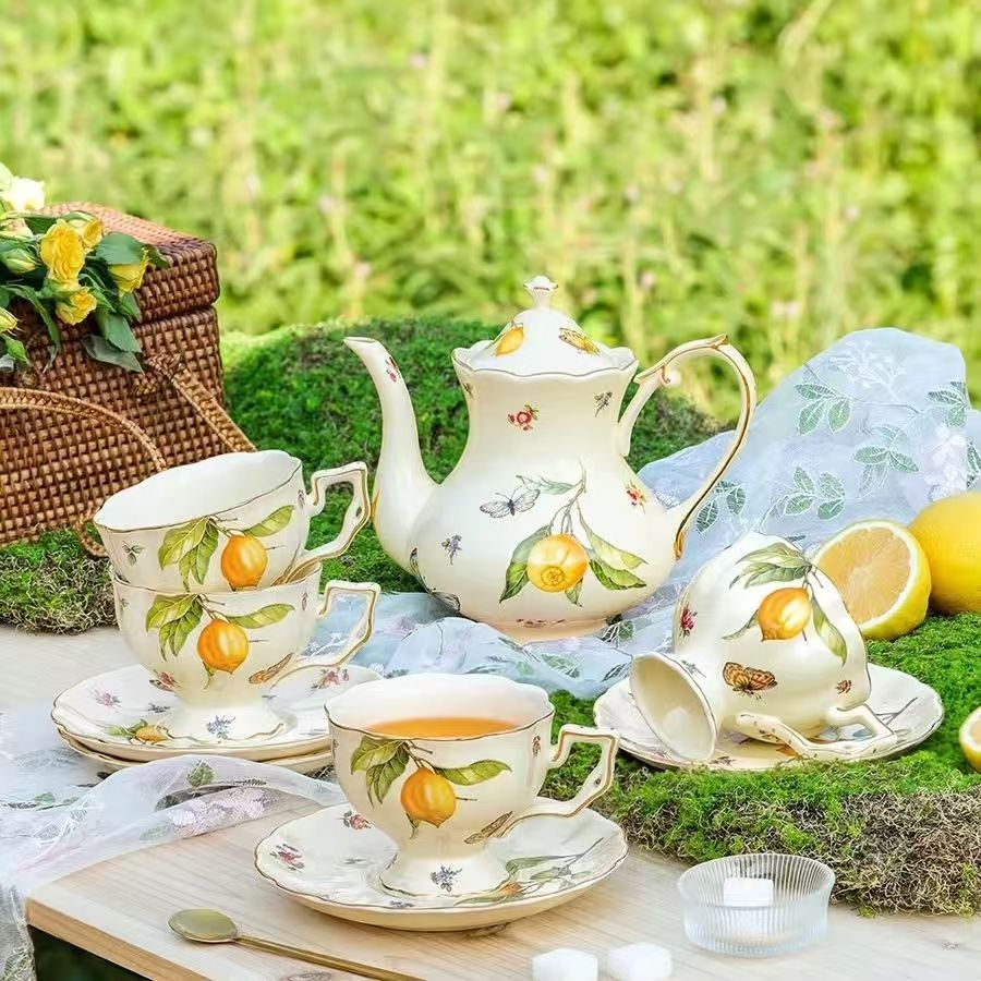 Zitronen-Tee-Kanne, Kaffeetass – Espresso Cup Saucer Bewertung und Preis