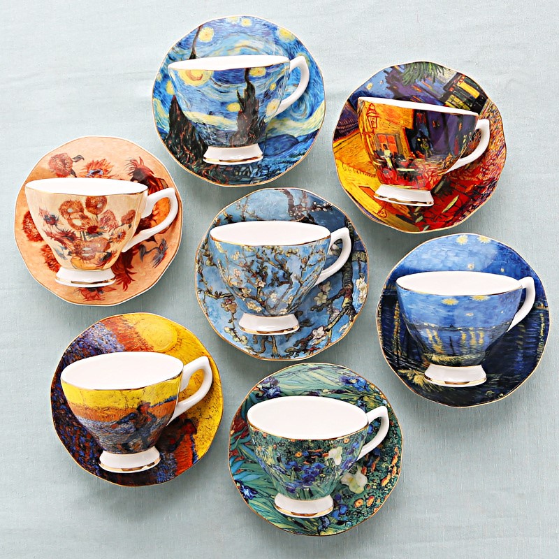Van Gogh Kunstmalerei Kaffeeta – Coffee Tea Van Bewertung und Preis