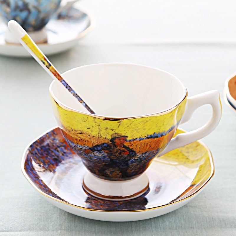 Van Gogh Kunstmalerei Kaffeeta – Coffee Tea Van Bewertung und Preis