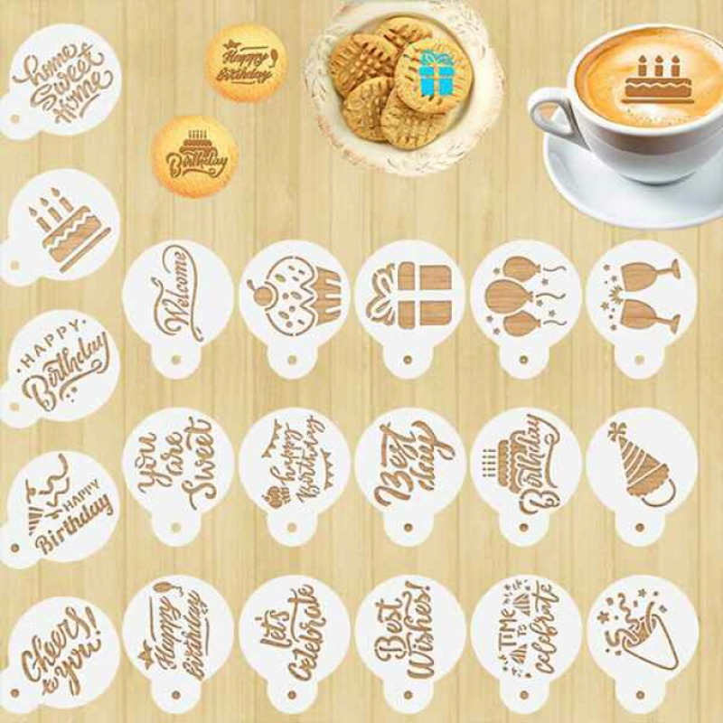 Professionelles DIY-Latte-Art- – Coffee Stencil Art Bewertung und Preis