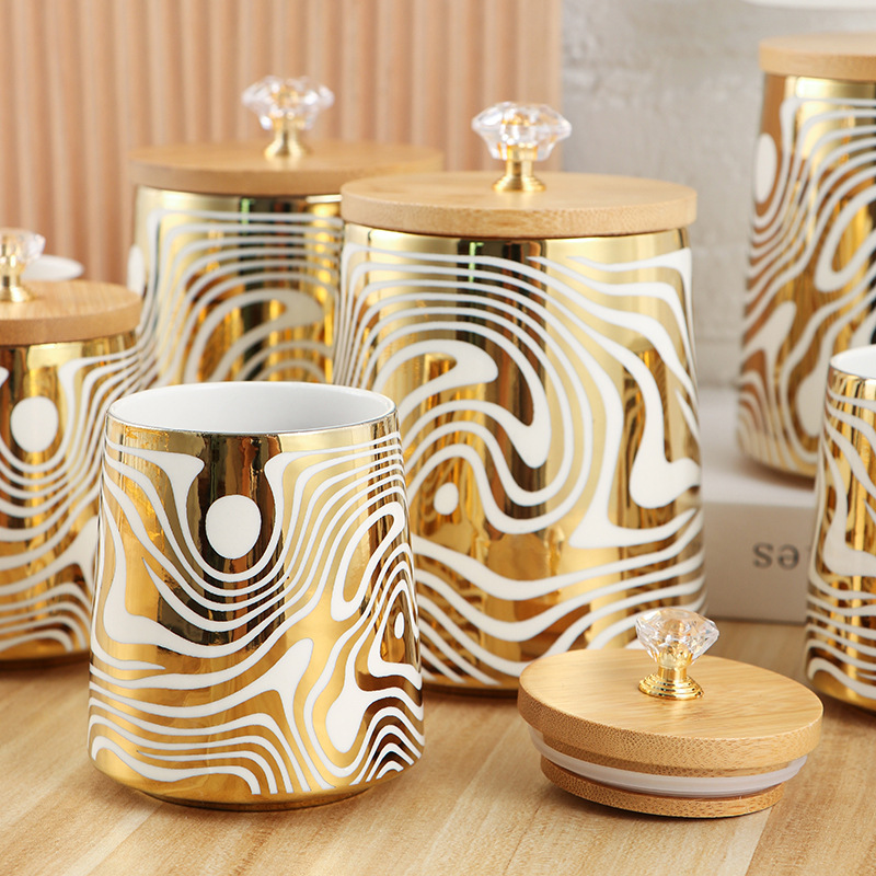 Set mit 7 farbig glasierten Ke – Coffee Tea Sugar Canisters Bewertung und Preis