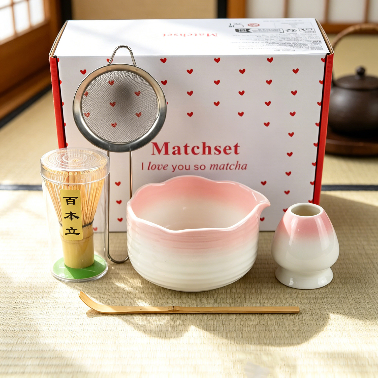 4/5/7-teiliges Matcha-Teeset m – Matcha Whisk Set Bewertung und Preis