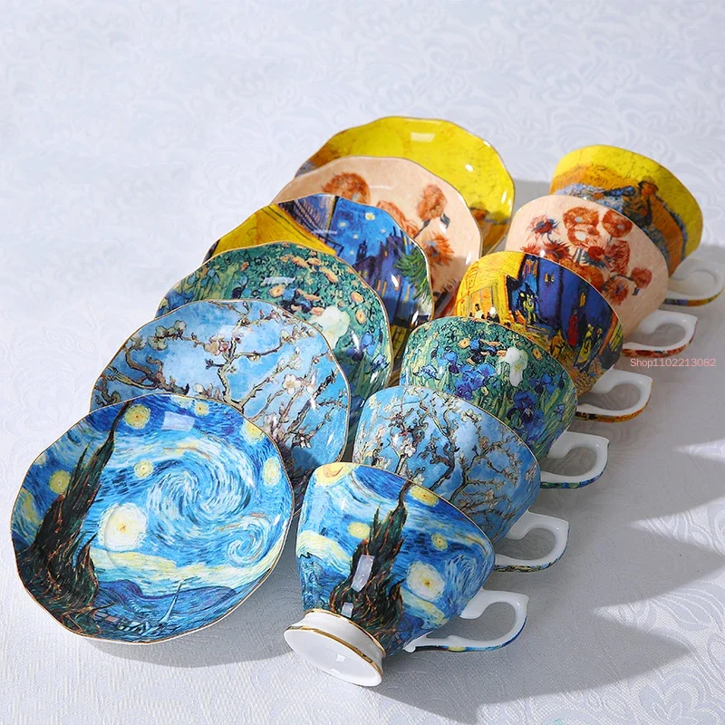 Van Gogh Kunstmalerei Kaffeeta – Coffee Tea Van Bewertung und Preis