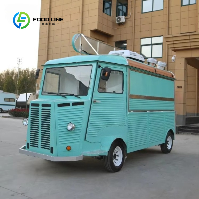 Elektrischer mobiler Imbisswag – Coffee Tea Boba Bewertung und Preis