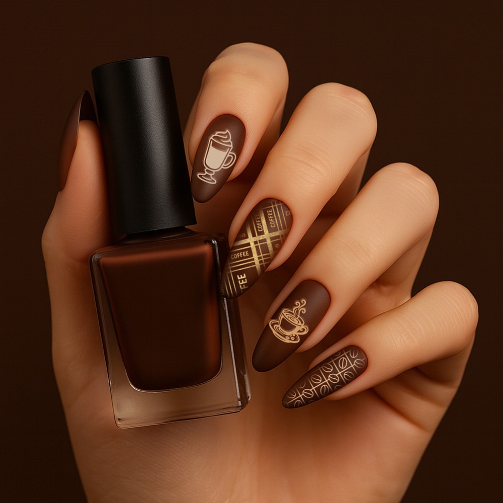 3 Stück Kaffee-Thema Nagelstem – Coffee Stencil Art Bewertung und Preis