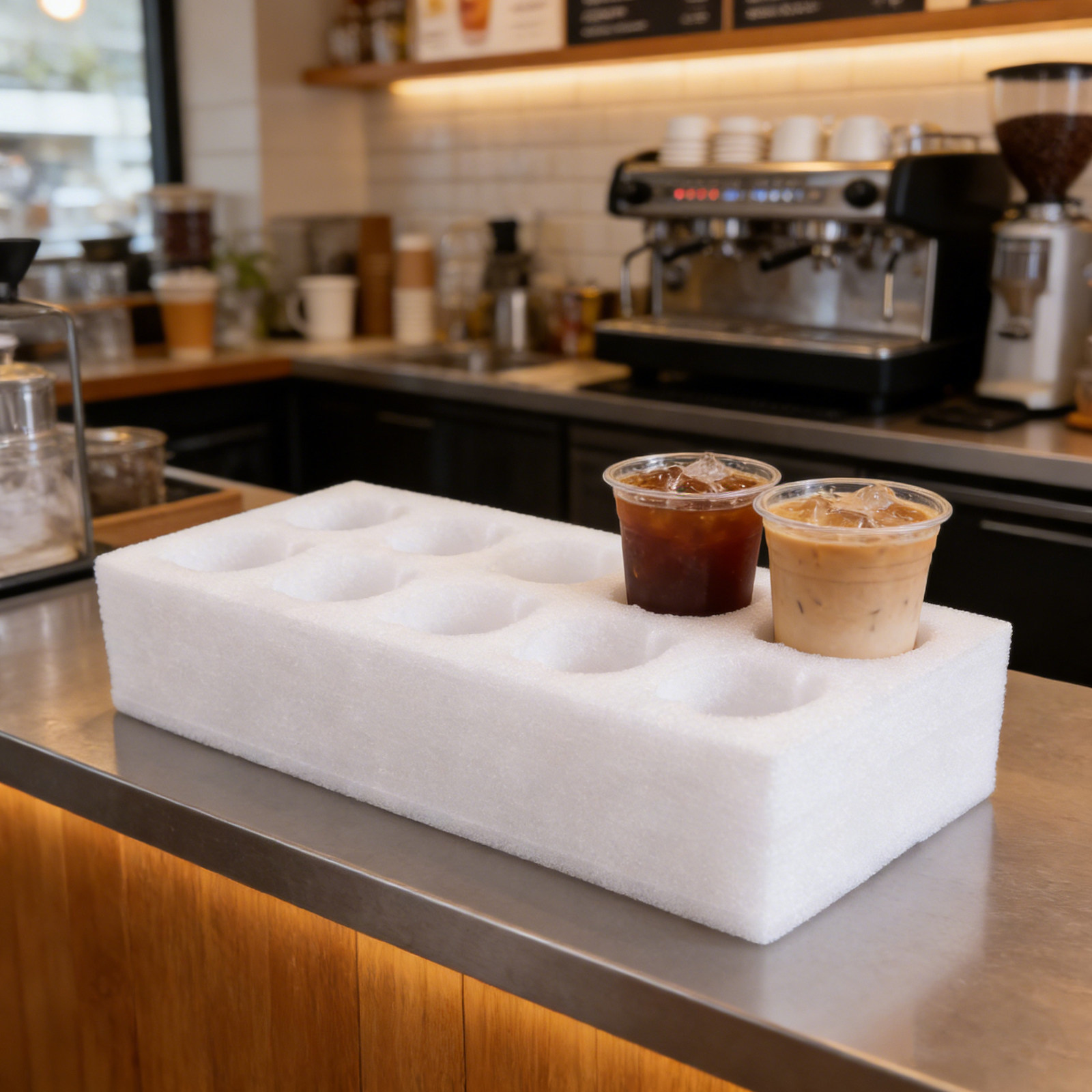 Isolierter Getränkehalter aus  – Coffee Tea Drinks Bewertung und Preis